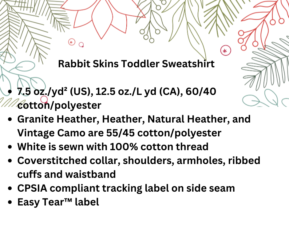 Personalized Toddler Sweatshirt