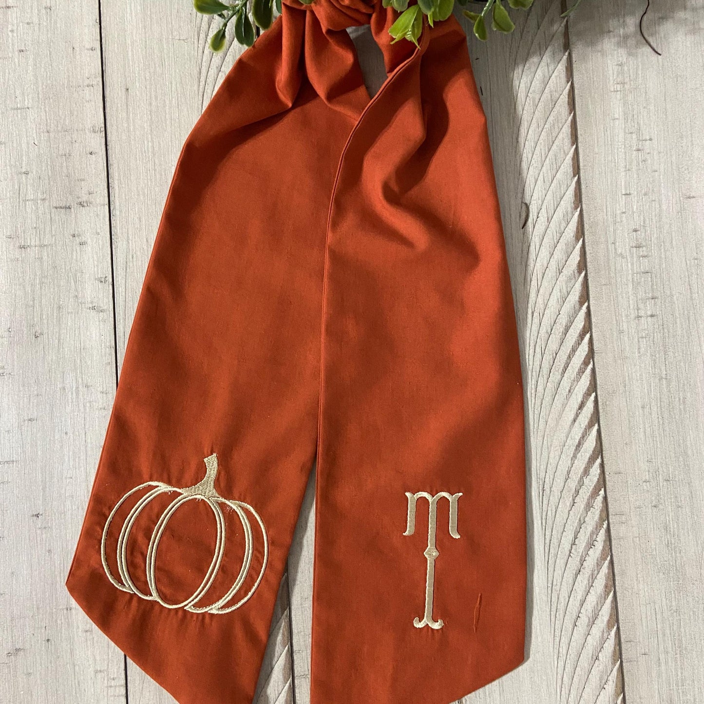 Spicy Fall Wreath Sash