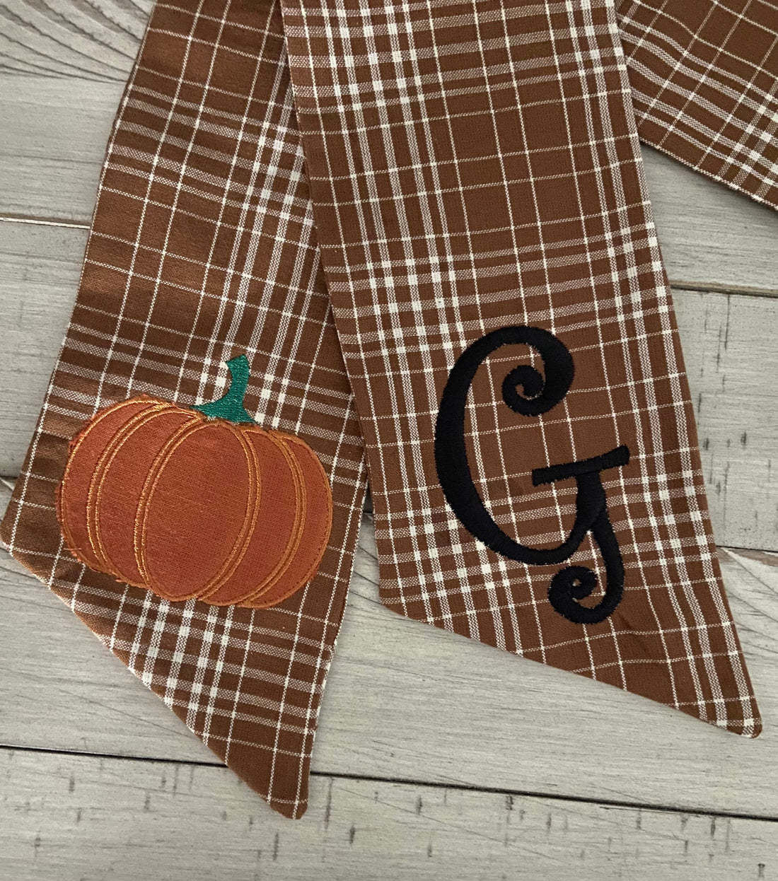 Fall Wreath Sashes