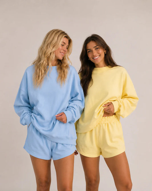 Fleece Shorts (match mock turtlenecks)