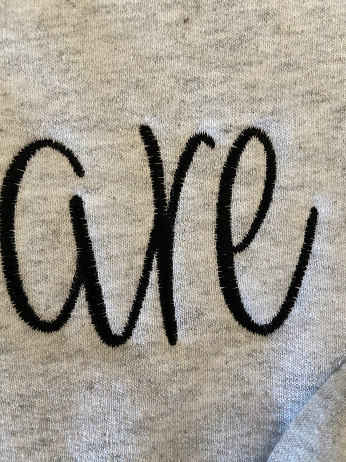 Quarter Zip with Monogram