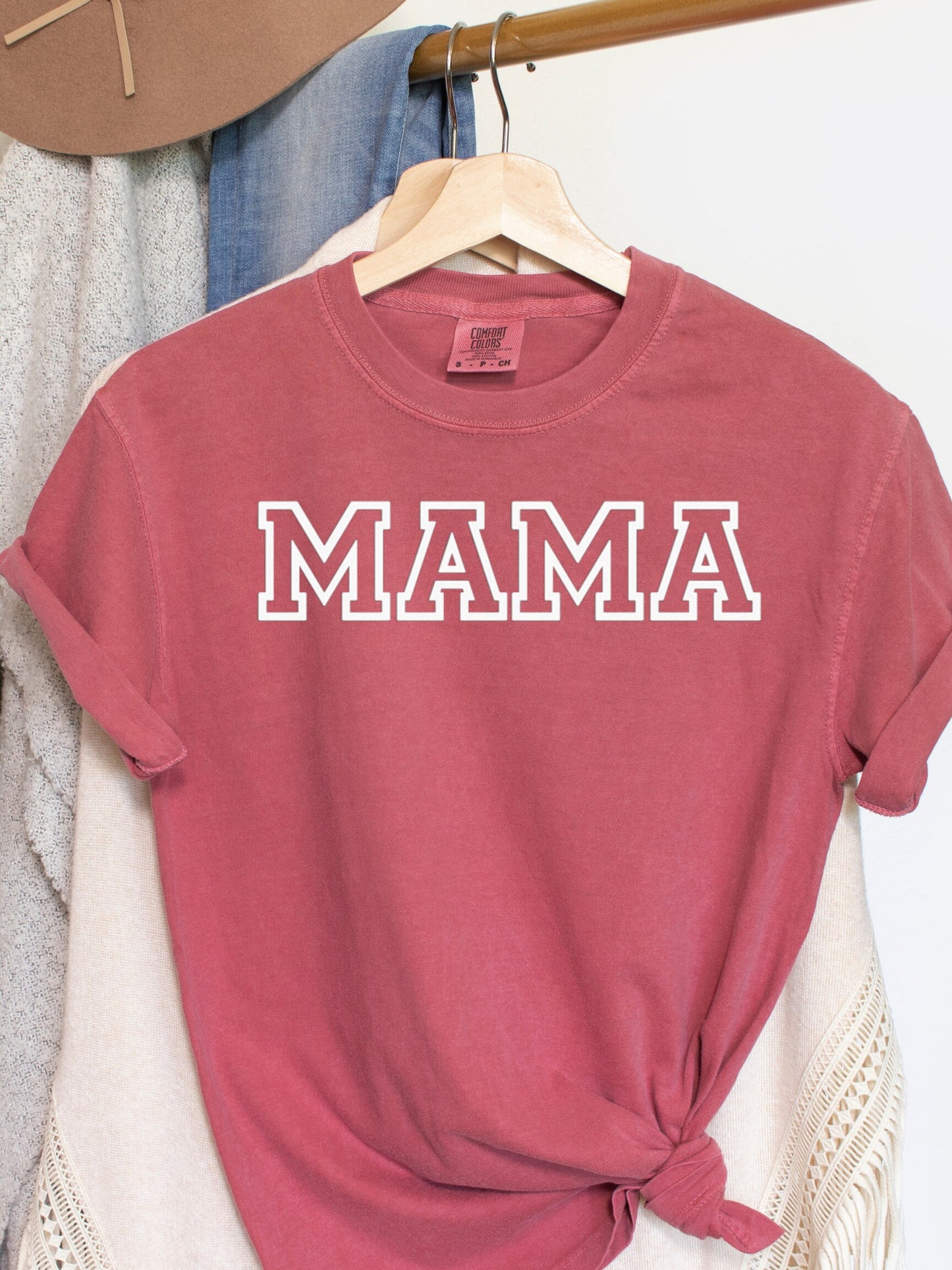 MAMA Short Sleeve Comfort Color