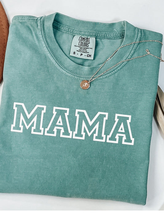 MAMA Short Sleeve Comfort Color