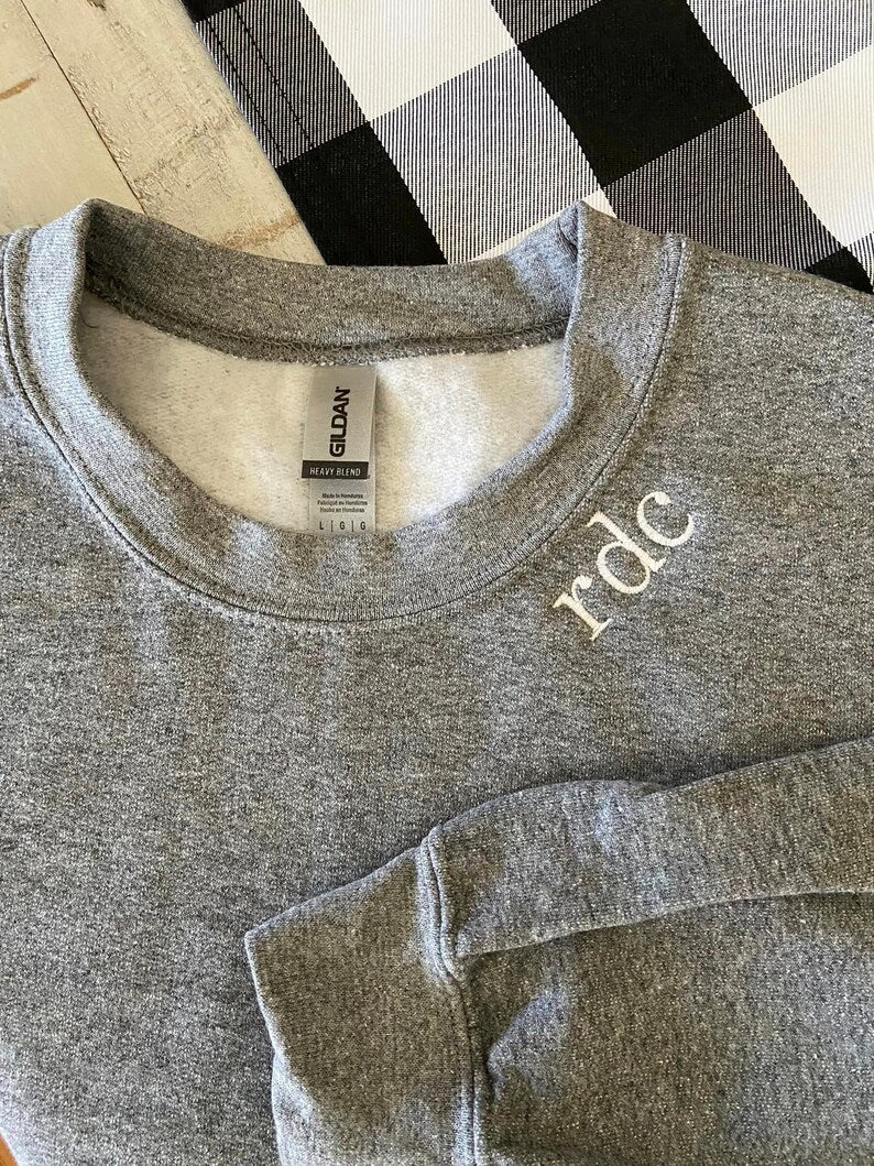 Mini Monogrammed Sweatshirt