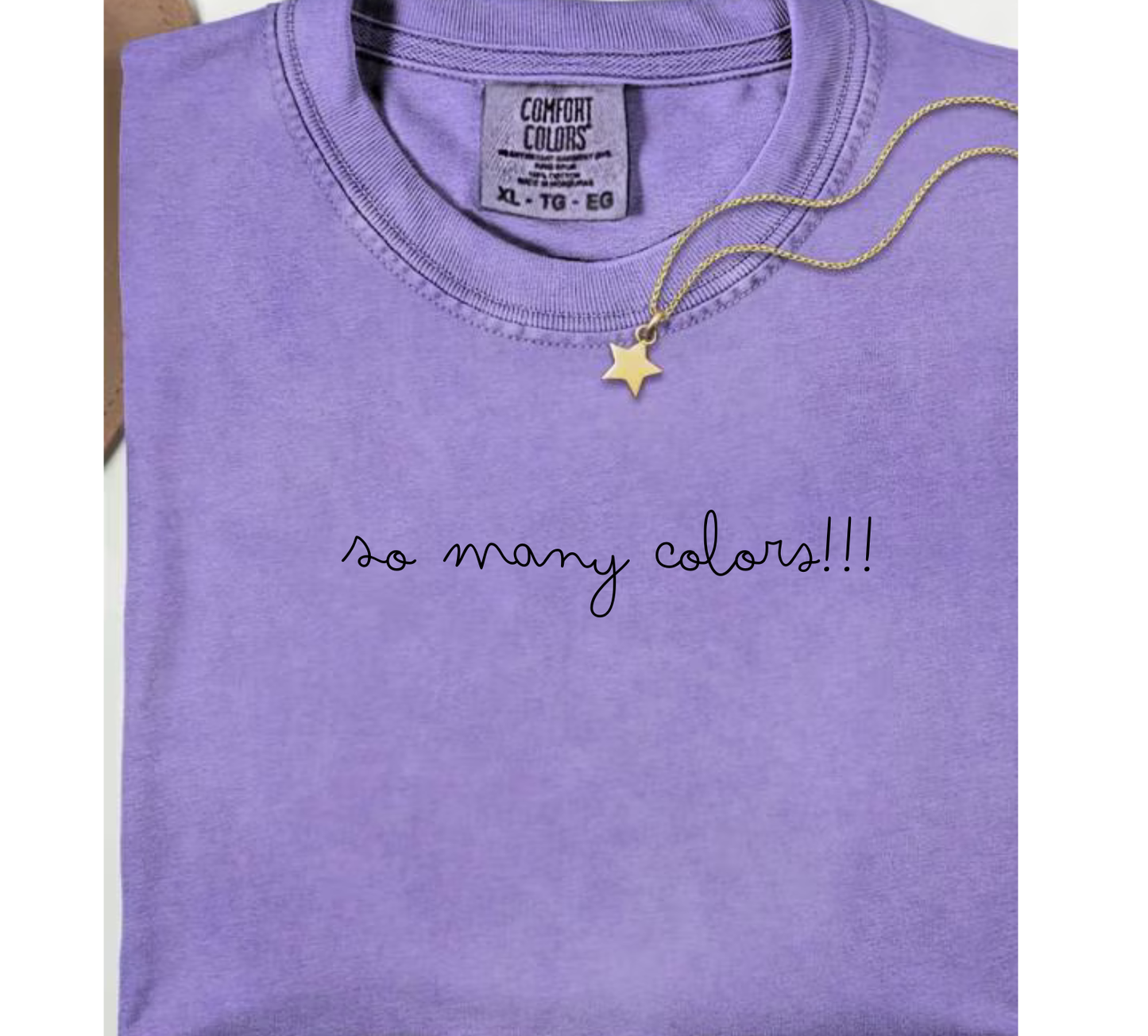Comfort Color Short Sleeve without Pocket