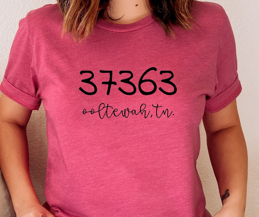 Zip Code & City Tshirt