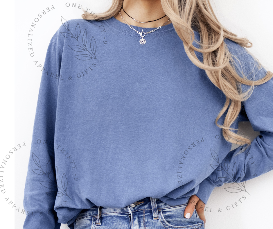 Comfort Color Long Sleeve without Pocket