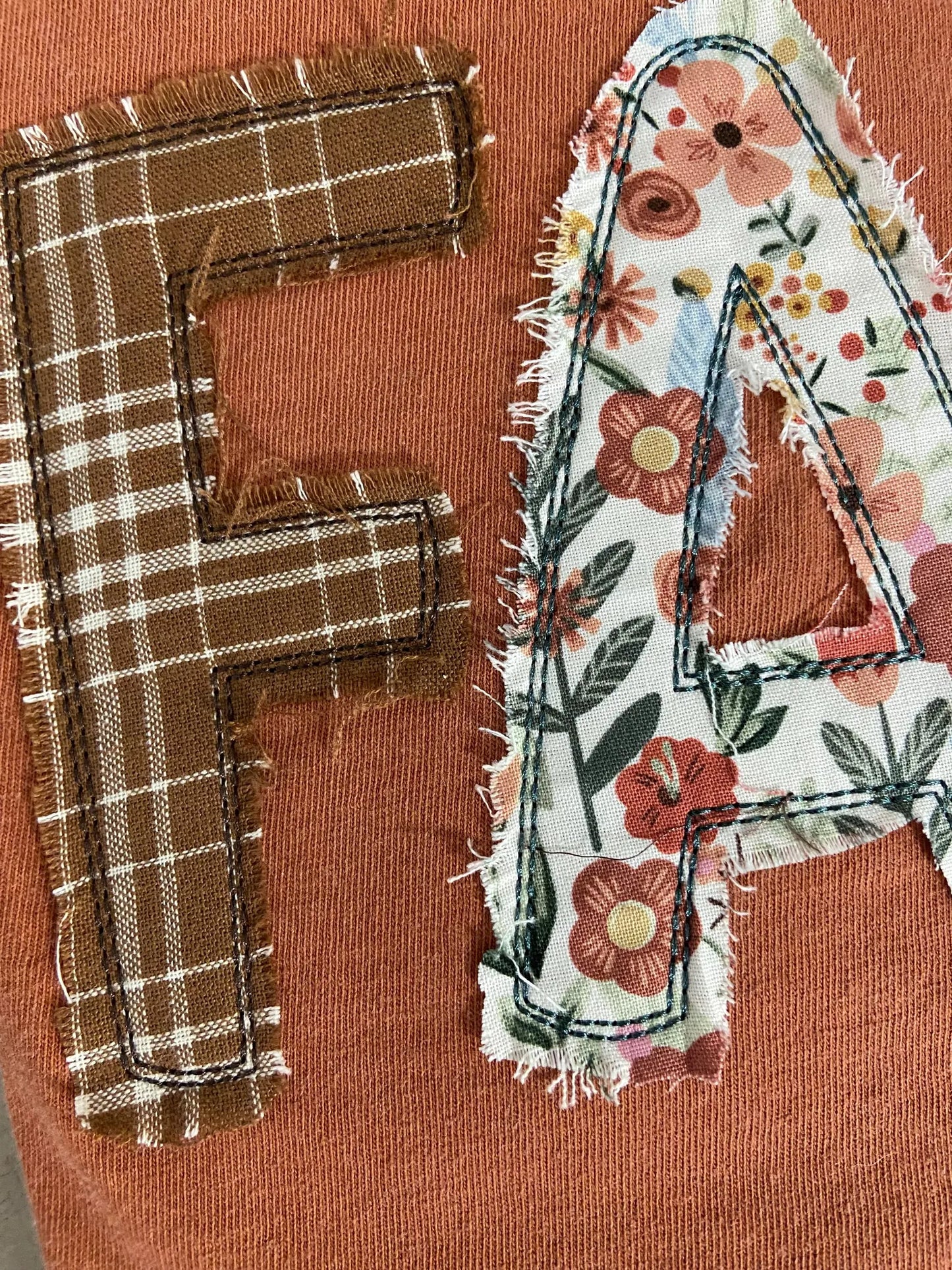 Fall Raggy Patchwork